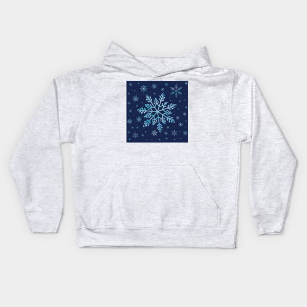 Winter wonderland Kids Hoodie by CalliLetters